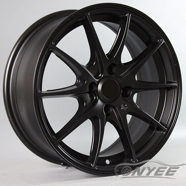 картинка Новые диски Rays G25 R15 4X114,3 ET38 J6,5 черные матовые магазин  StreetTuning 