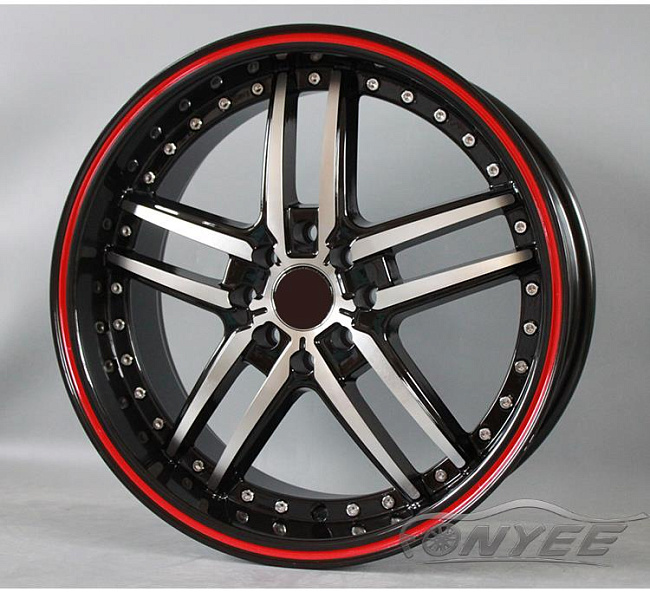 картинка Новые диски Fonyee модель 4 R17 4X100/4X114,3 ET38 J7,5 черный мат магазин  StreetTuning 