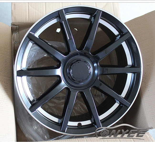 картинка Новые диски Mercedes AMG 10 Spoke R19 5x112 ET43 J9 черные магазин  StreetTuning 