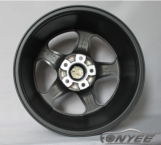 картинка Новые диски ZR R17 5x114,3 ET20 J10 черные + полированная полка магазин  StreetTuning 