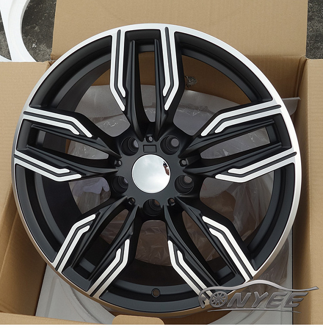 картинка Новые диски BMW 760 M STYLE R18 5X110 ET35 J8,0 черные магазин  StreetTuning 