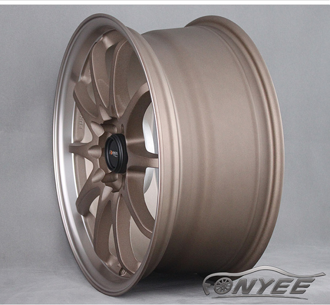 картинка Новые диски RAYS CE28N R17 4X114,3/4X100 ET35 J7,5 бронза + полированная полка магазин  StreetTuning 