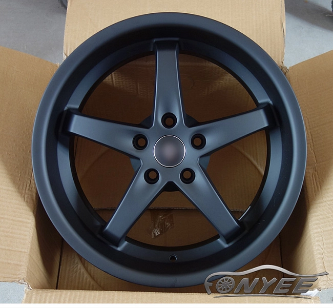 картинка Новые диски Fonyee Sports R18 J8 ET40 5x114,3 черный мат магазин  StreetTuning 
