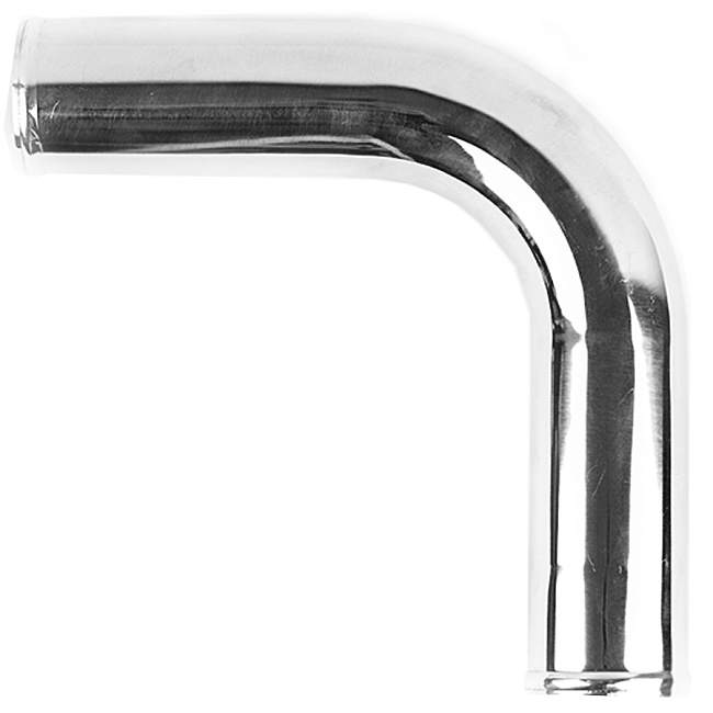 картинка Алюминевый Пайп, длина - 600 мм, D - 51 мм, 90 гр магазин  StreetTuning 