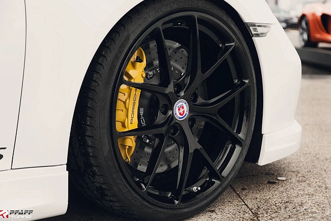 картинка Новые диски HRE P101 R17 5x112 ET35 J7,5 черные матовые магазин  StreetTuning 
