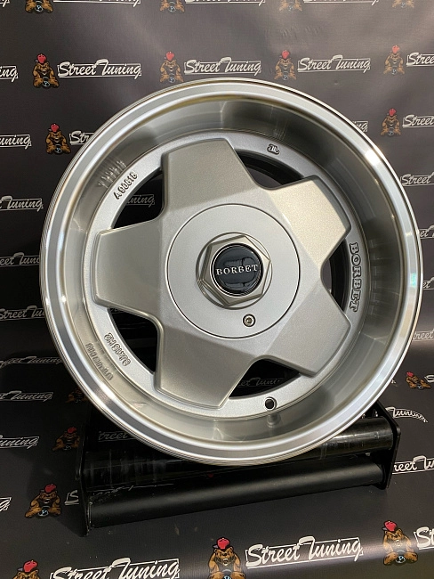 картинка Новые диски Borbet A R15 J8 ET15 4X100/4X114.3, Silver магазин  StreetTuning 