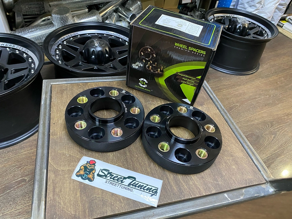 картинка Проставка Starleks 30 мм 5x112, FUT15x1.25 цо 66,6 Black от магазина  StreetTuning