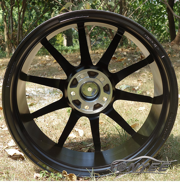 картинка Новые диски Rays G25 R19 5X114,3 ET40 J9,5 черный хром магазин  StreetTuning 