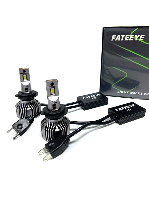 картинка Автомобильные светодиодные лампы FATEEYE F7 Led - H7 6500к, комплект 2 шт магазин  StreetTuning 