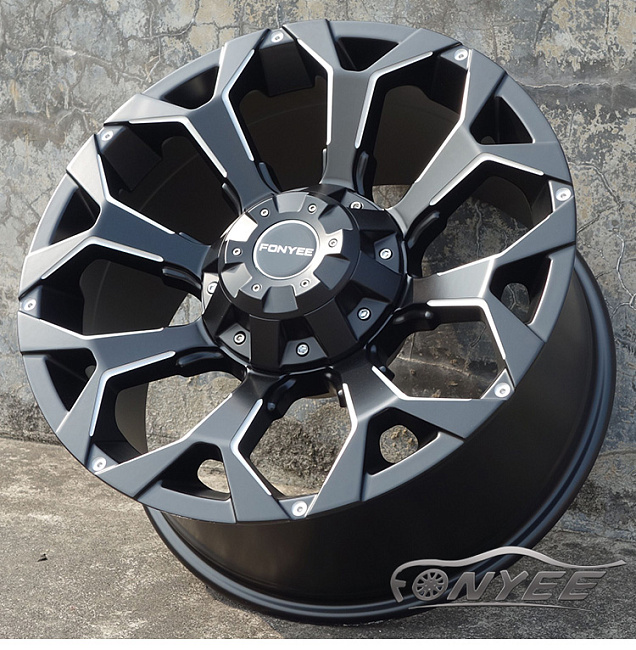 картинка Новые диски Fuel D547 R18 5x114,3-5x127 ET-10 J9 черный мат магазин  StreetTuning 