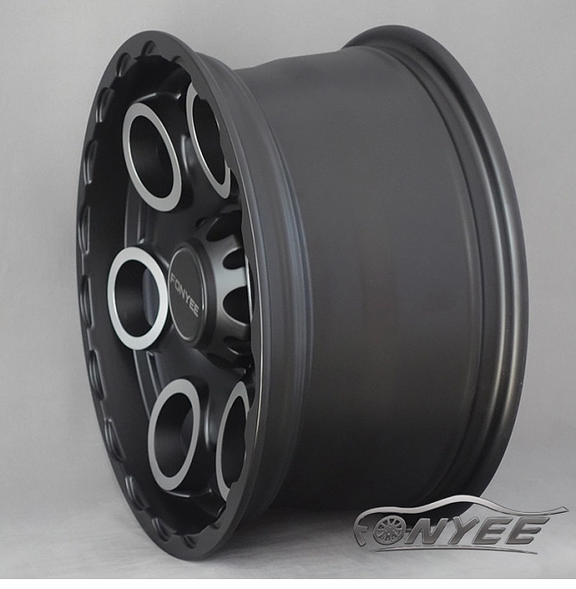 картинка Новые диски Black Rhino Magnus R17 5X127 ET0 J8 черный мат + серебро магазин  StreetTuning 