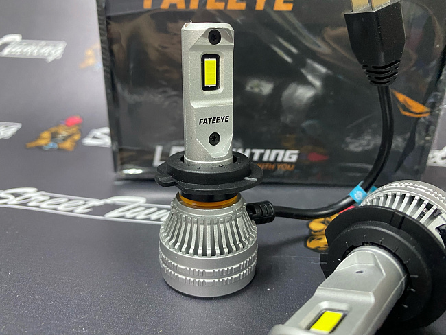 картинка Автомобильные светодиодные лампы FATEEYE F26 Led - H7 6500к, магазин  StreetTuning 