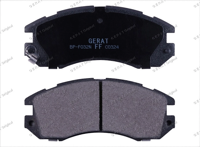 картинка Передние тормозные колодки Gerat BP-F032N (Subaru Impreza, Legacy) магазин  StreetTuning 