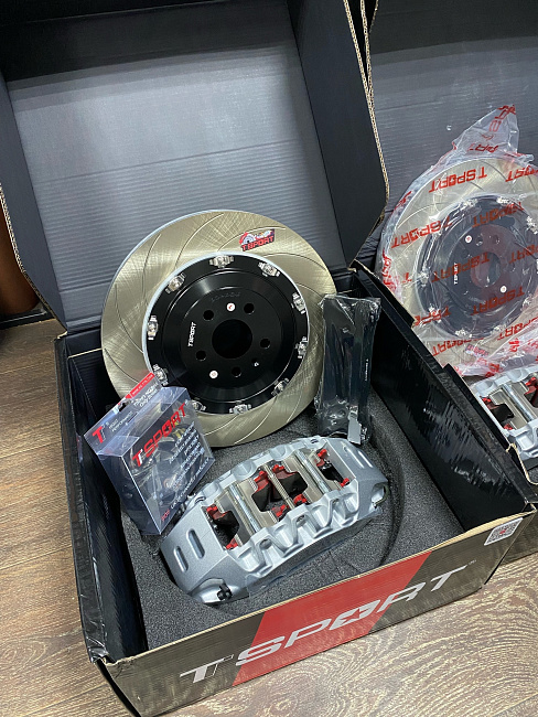 картинка Передняя тормозная система TSPORT для Geely Monjaro магазин  StreetTuning 