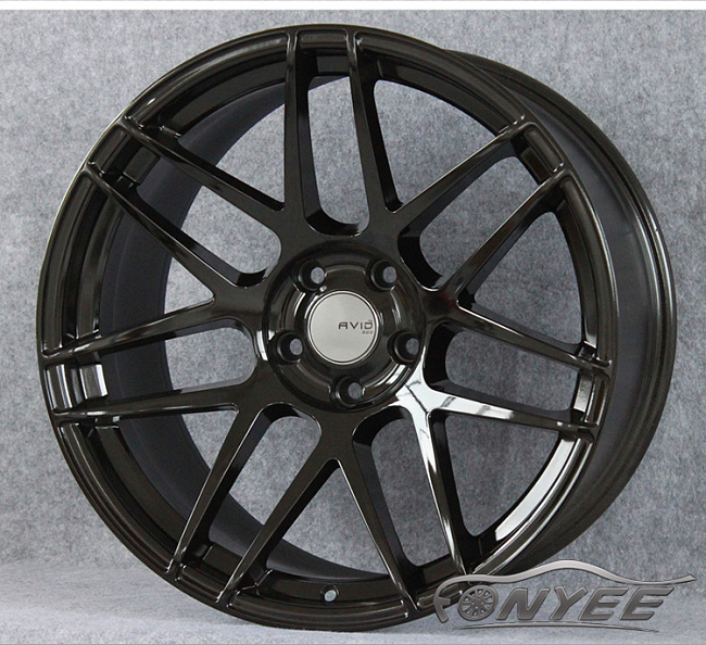 картинка Новые диски CURVA C300 R22 5х120 ET33 J9 черный глянец магазин  StreetTuning 