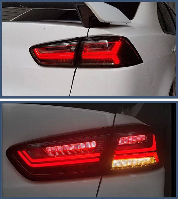 картинка Задние фары для Mitsubishi Lancer X / Galant Fortis магазин  StreetTuning 