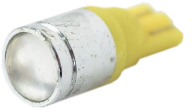 картинка Светодиодная лампа T10-HP-006, желтого цвета магазин  StreetTuning 