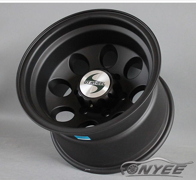 картинка Новые диски GT wheels style 2 R16 6x139,7 ET-38 J10 черный мат магазин  StreetTuning 