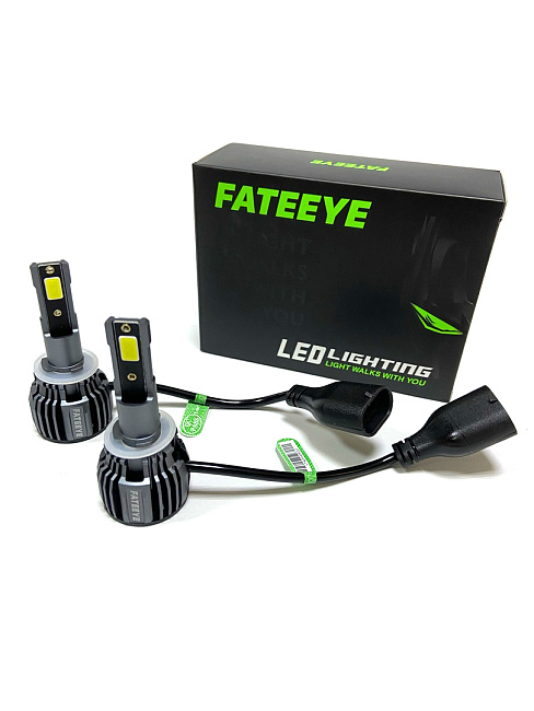 картинка Автомобильные светодиодные лампы FATEEYE F6 Led - H27 880 6500к, комплект 2 шт магазин  StreetTuning 