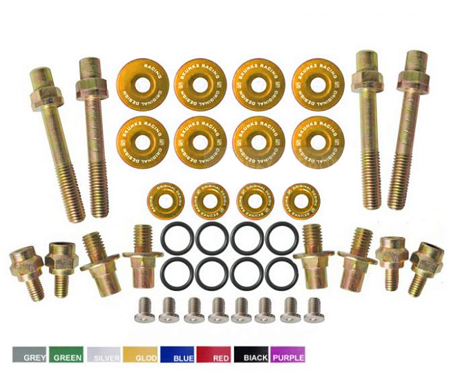 картинка Болты с шайбами крышки клапанов Epman для Honda, золотые магазин  StreetTuning 