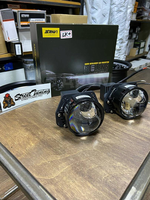 картинка Светодиодные линзы Sanvi LK+, 3 дюйма магазин  StreetTuning 