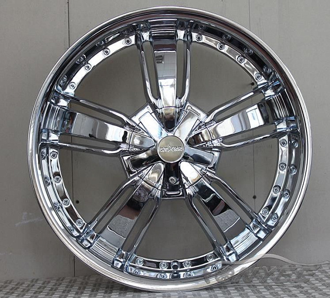 картинка Новые диски STARR R20 5х115/120 ET40 J7,5 Хром магазин  StreetTuning 