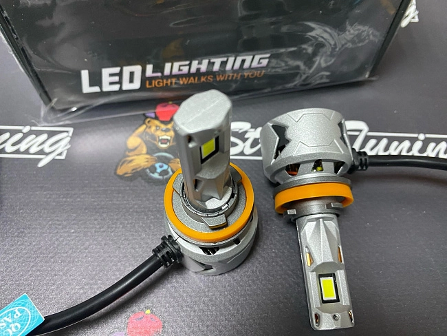 картинка Автомобильные светодиодные лампы FATEEYE F27 Led - H11 6500к магазин  StreetTuning 