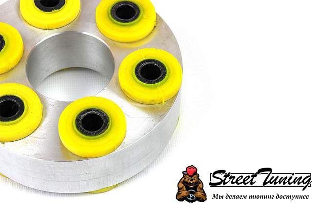 картинка Муфта эластичная GTS для а/м ВАЗ 2101-07 на ПУ сайлентблоках магазин  StreetTuning 