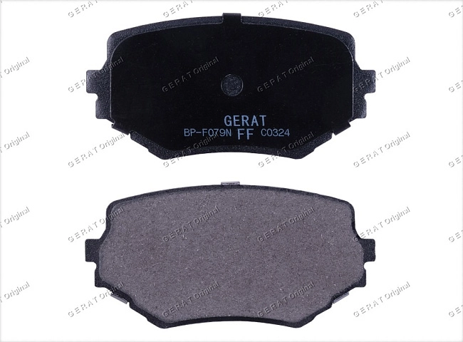 картинка Передние тормозные колодки Gerat BP-F079N (Mitsubishi Escudo, Grand Vitara, Grand Vitara. XL7, Vitara) магазин  StreetTuning 