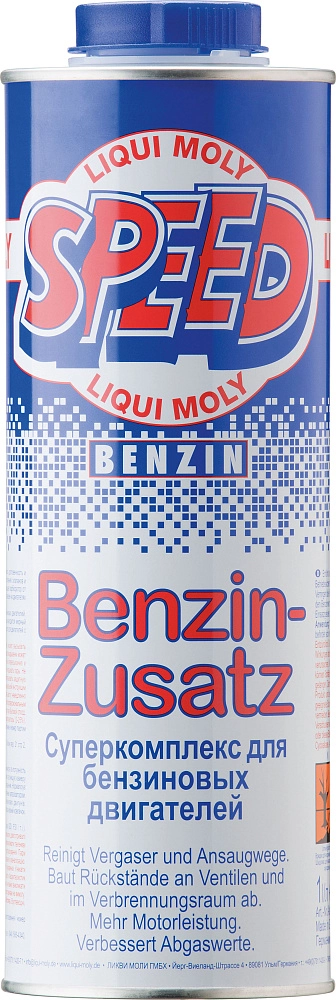 картинка Суперкомплекс для бензиновых двигателей Speed Benzin Zusatz - 1 л от магазина  StreetTuning
