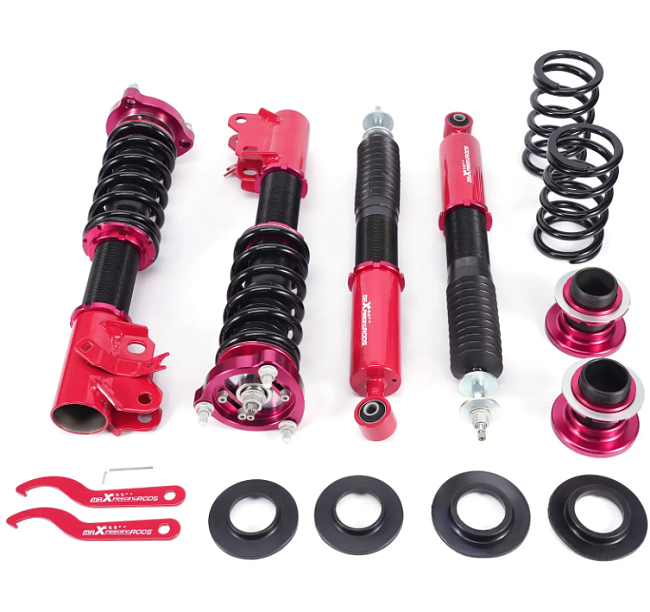 картинка Винтовая подвеска койловеры Maxpeedingrods для Honda Civic 2006-2011 магазин  StreetTuning 