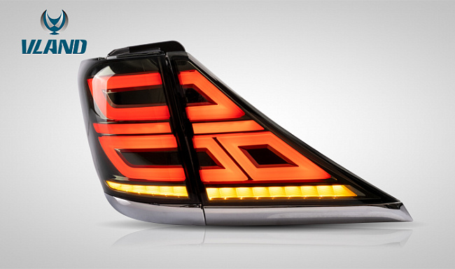 картинка Задние фонари светодиодные Toyota Alphard / Vellfire 2008-2015г темные магазин  StreetTuning 