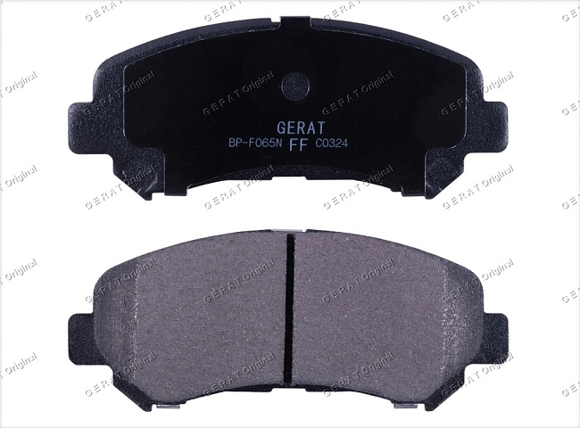 картинка Передние тормозные колодки Gerat BP-F065N (Nissan Dualis, Maxima, Qashqai, Rogue, Sentra, X-Trail, Renault Koleos/
Suzuki Kizashi) магазин  StreetTuning 