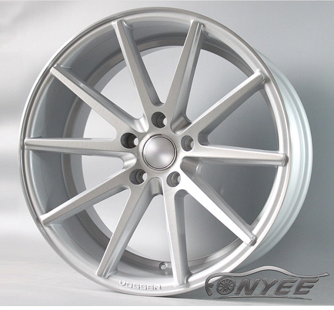 картинка Новые диски Vossen VFS1 Replica R19 5X108 ET40 J9,5 серебро магазин  StreetTuning 