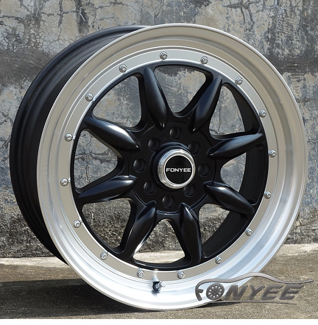 картинка Новые диски Fonyee R17 4x100-4x114,3 ET35 J7,5 черные магазин  StreetTuning 