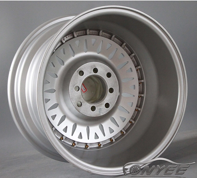 картинка Новые диски BBS RS R16 4X100/4X108 ET20 J9 серебро + золотистые болтики магазин  StreetTuning 