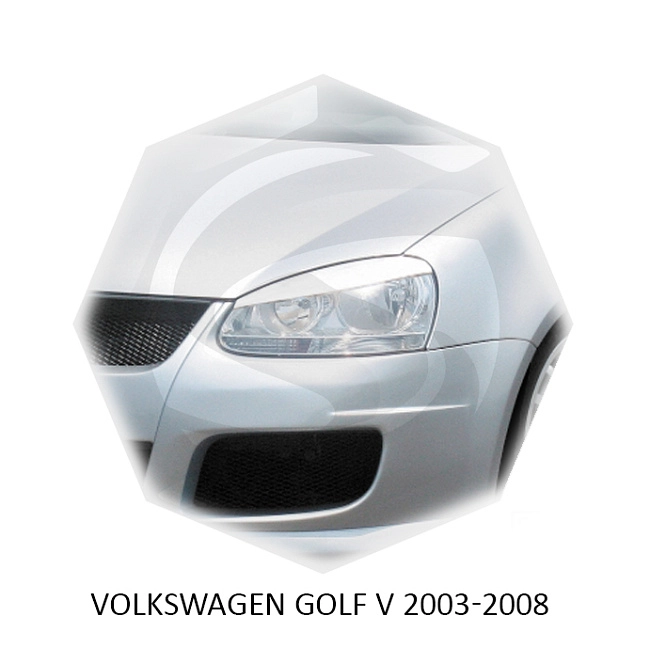картинка Реснички на фары для  VOLKSWAGEN GOLF V 2003-2008г магазин  StreetTuning 