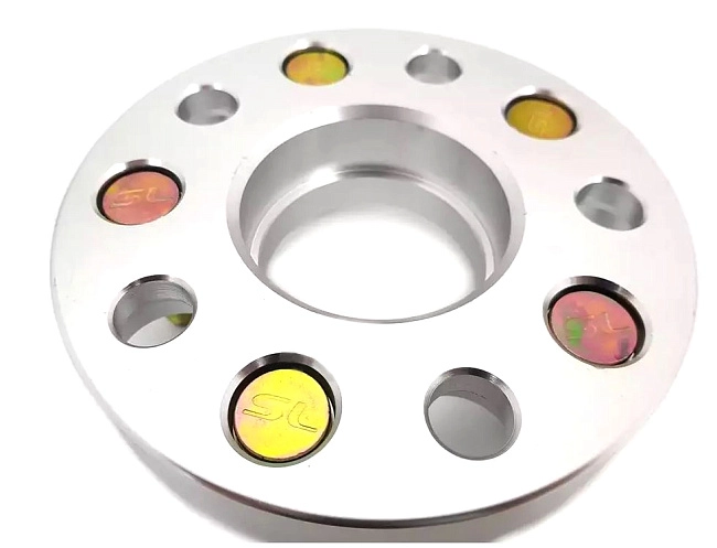 картинка Проставка Starleks 25 мм 5x114.3 12x1.5 цо 60.1 Silver магазин  StreetTuning 