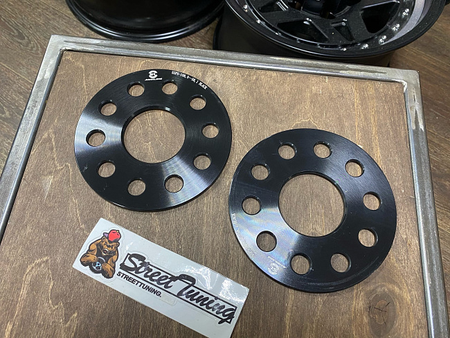 картинка Проставка Starleks 5 мм 5x108 цо 58.1 сквозная Black магазин  StreetTuning 