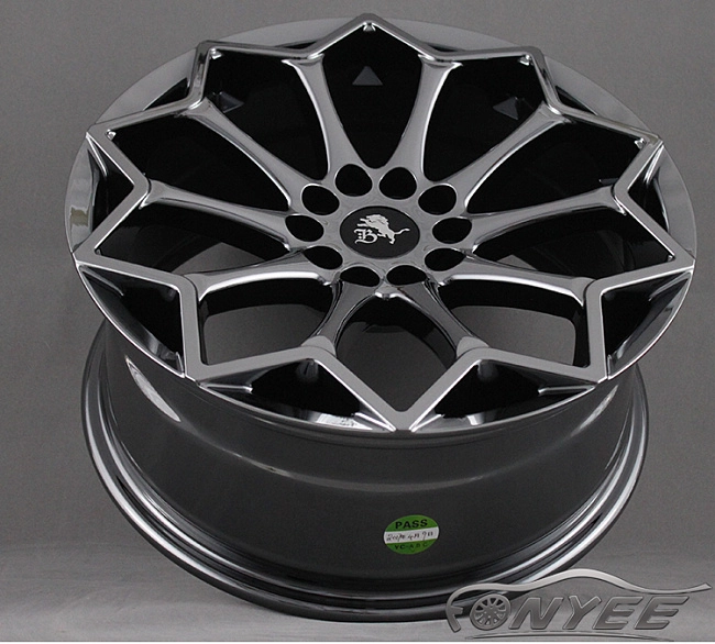 картинка Новые диски B-tiger R17 5X110/5X115 ET35 J7,5 черный хром магазин  StreetTuning 
