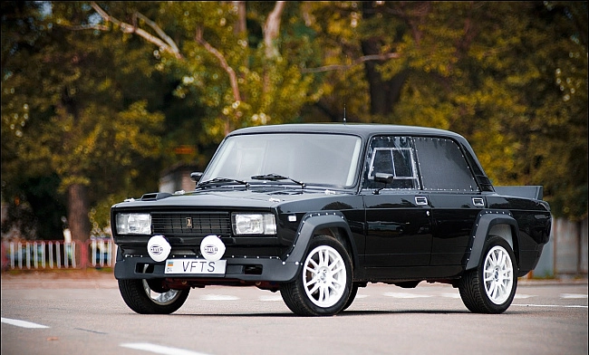 картинка Комплект обвеса VFTS style для автомобилей ВАЗ 2101 - 2107 шагрень магазин  StreetTuning 