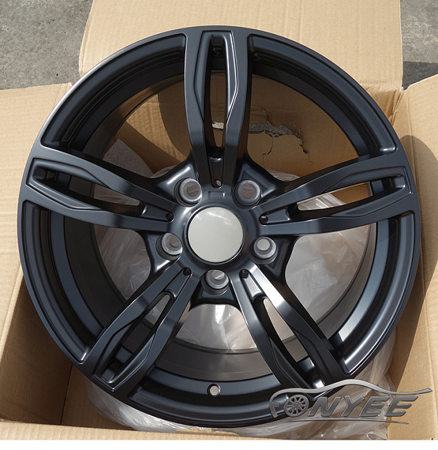 картинка Новые диски BMW F10 style R18 5x120 ET35 J8 черный мат магазин  StreetTuning 