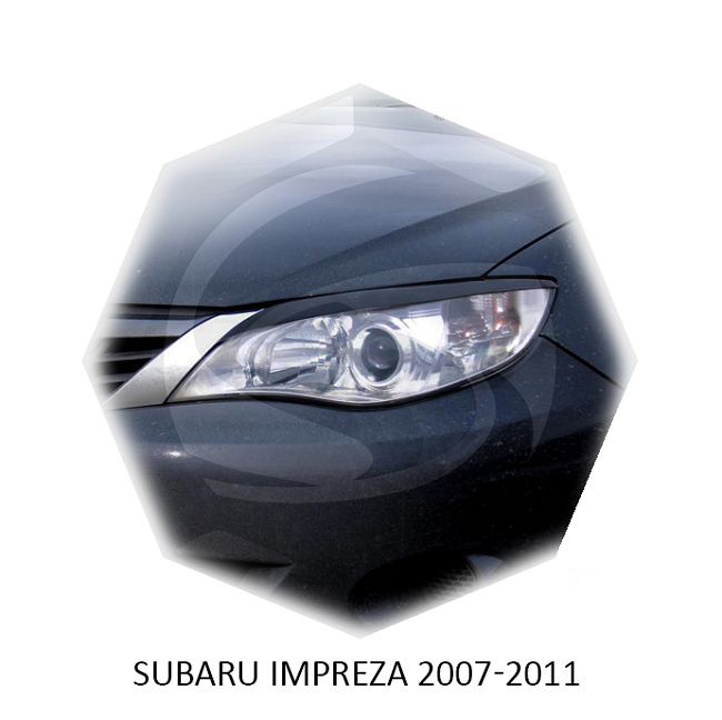 картинка Реснички на фары для  SUBARU IMPREZA 2007-2011г магазин  StreetTuning 