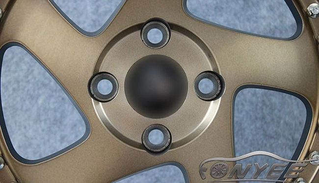 картинка Новые диски Rotiform TMB Flat R18 5х114,3 ET30 J9,5 бронза + серебристые болтики магазин  StreetTuning 
