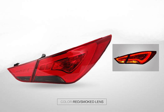 картинка Задние фары для Hyundai Sonata 2011-2014 магазин  StreetTuning 