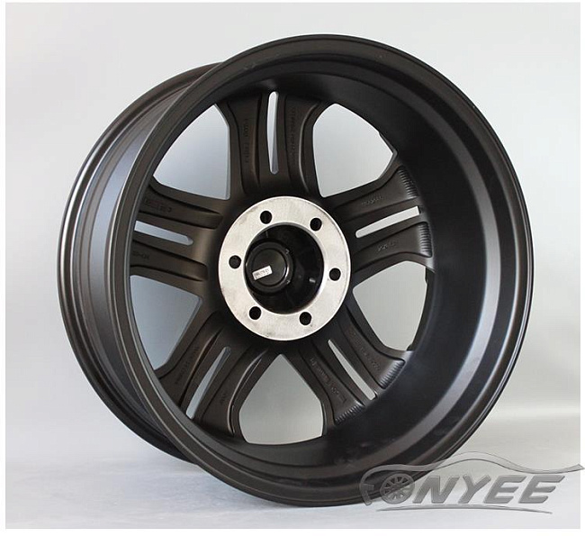 картинка Новые диски LY wheels R20 6х139,7 ET30 J8,5 черный мат магазин  StreetTuning 