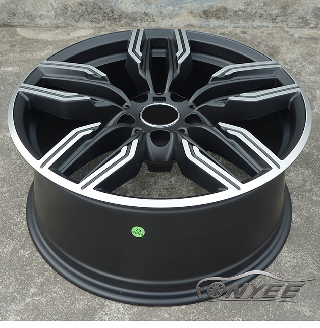 картинка Новые диски BMW 760 M STYLE R18 5X110 ET35 J8,0 черные магазин  StreetTuning 