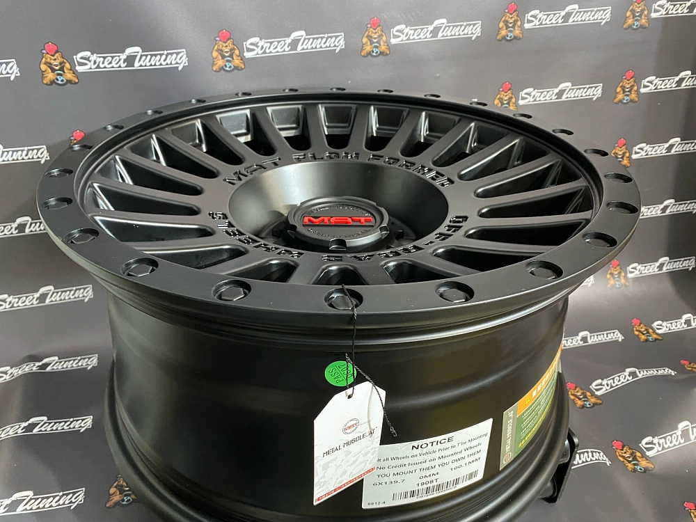 картинка Новые диски american muscle Mat-1908 R18 J8.5 ET0 6x139.7 Black от магазина  StreetTuning