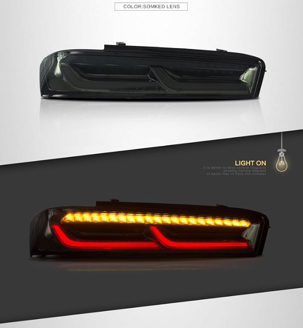 картинка Задние фары для CHEVROLET CAMARO 2015-2017 магазин  StreetTuning 