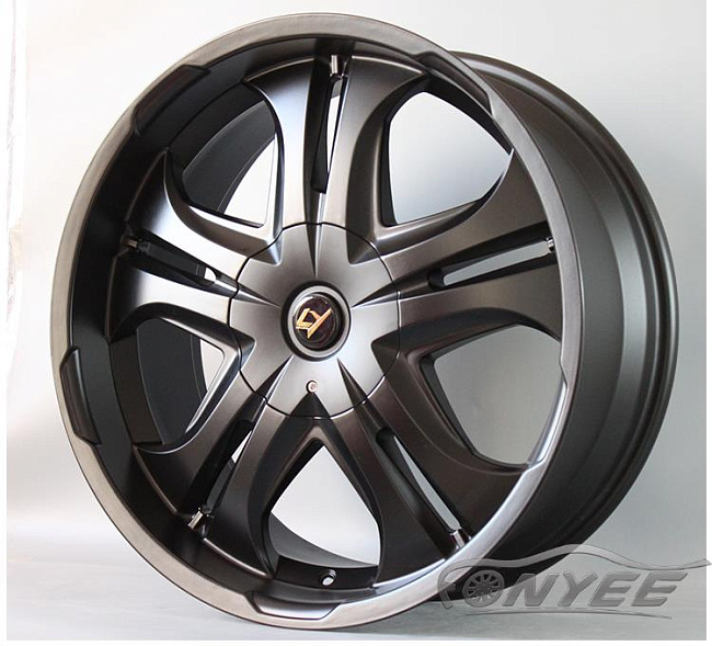 картинка Новые диски LY wheels R20 6х139,7 ET30 J8,5 черный мат магазин  StreetTuning 